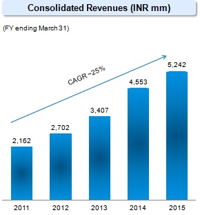 HCG revenue growth